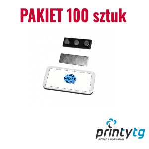 Identyfikator prostokątny MDF