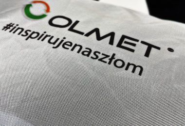 Nadruk na torbach z recyklingu OLMET