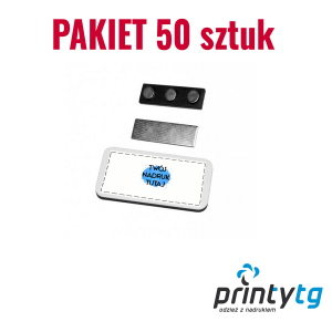 Identyfikator prostokątny MDF