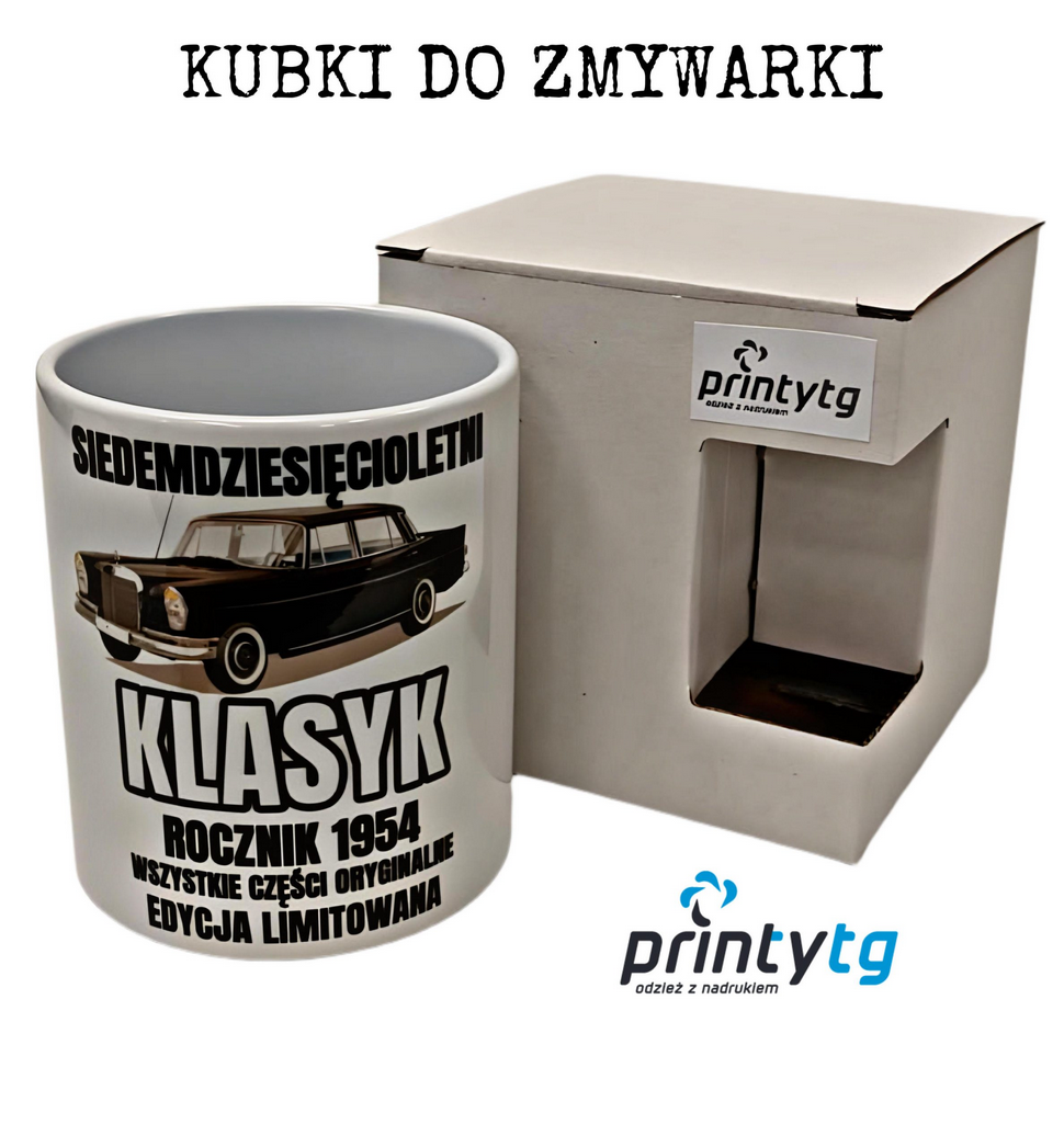 Kubek ceramiczny do zmywarek 330ml JS Coating BIAŁY z NADRUKIEM - obrazek 12