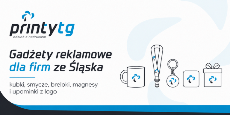 Gadżety reklamowe dla firm ze Śląska – kubki, smycze, breloki, magnesy i upominki z logo