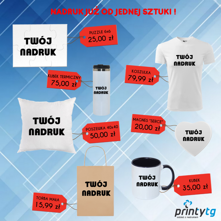 Gadżety reklamowe dla każdego z nadrukiem