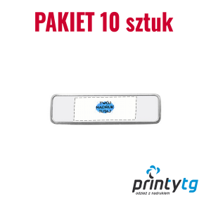 Identyfikator metalowy