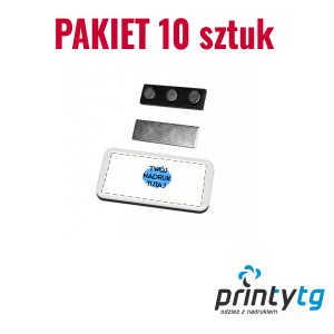 Identyfikator prostokątny MDF