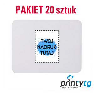 pakiet 20 szt. - Podkładka pod mysz 23,5 × 19,7 cm