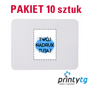 pakiet 10 szt. - Podkładka pod mysz 23,5 × 19,7 cm