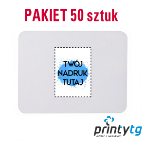pakiet 50 szt. - Podkładka pod mysz 23,5 × 19,7 cm