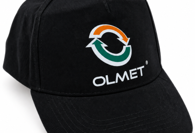 Czapki logo nadruk metoda DTF